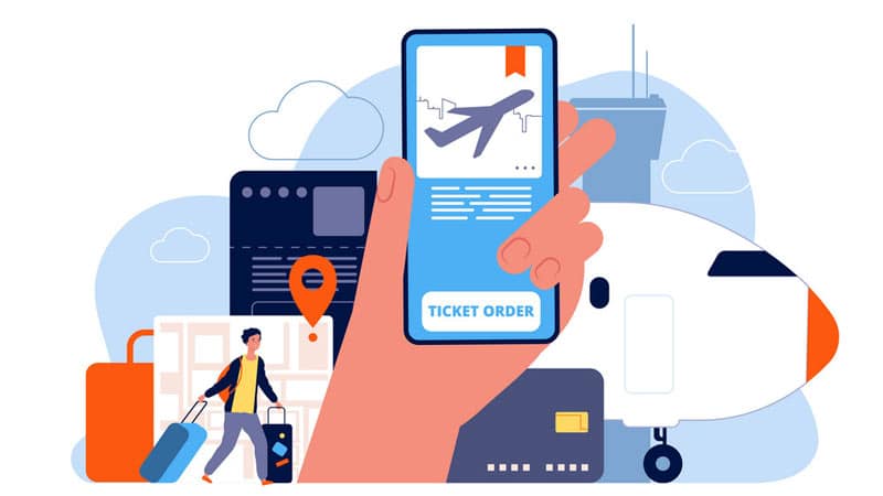 بلیط اینترنتی پرواز مشهد اصفهان با موبایل