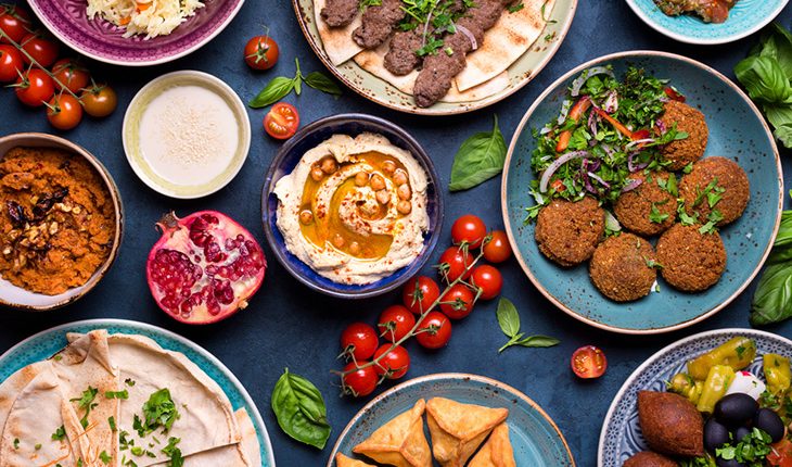 انواع غذاهای عربی