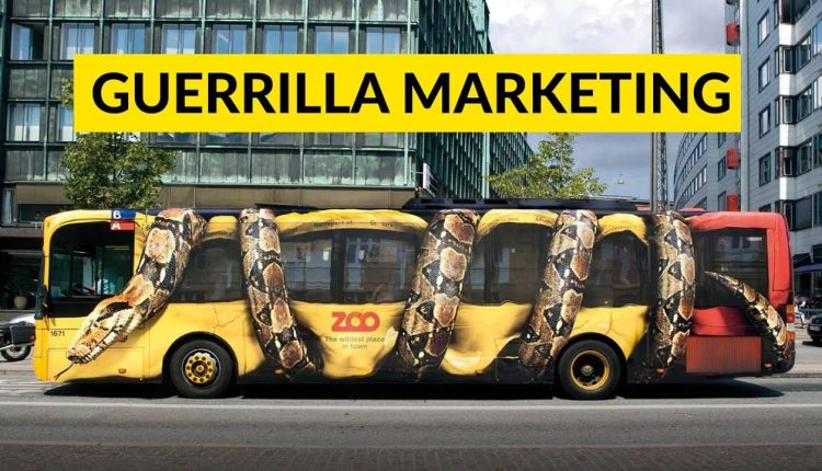 بازاریابی چریکی یا پارتیزانی (Guerrilla Marketing)